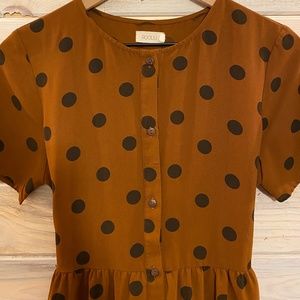 Roolee Polka Dot Dress